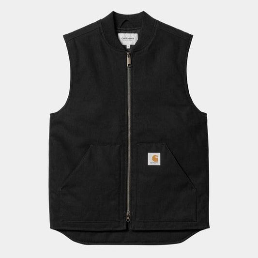 Carhartt WIP Classic Vest Black Rigid-Black Sheep Skate Shop