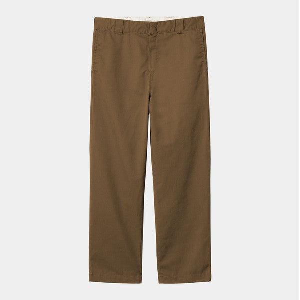 Carhartt WIP Craft Pant Lumber Rinsed-Black Sheep Skate Shop