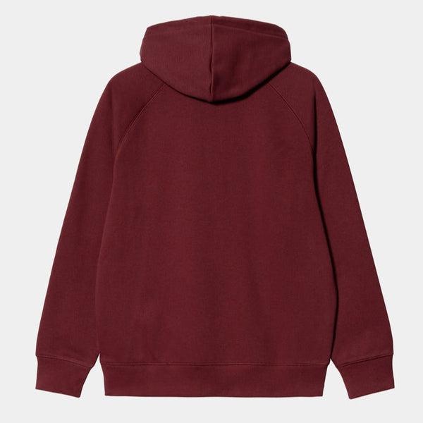 Carhartt WIP Hooded Chase Sweatshirt Corvina - Gold-Black Sheep Skate Shop