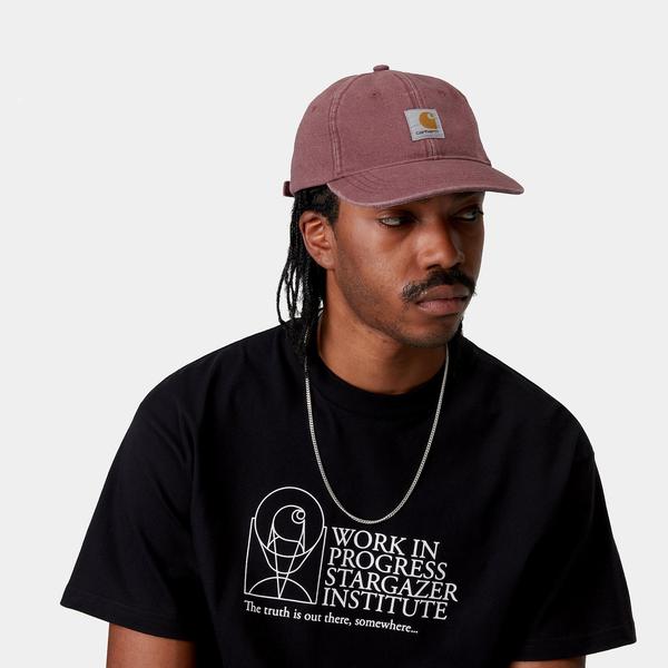 Carhartt WIP Icon Cap Dusky Pink-Black Sheep Skate Shop