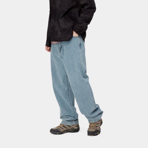 Carhartt WIP Landon Pant Blue Bleach Robertson Denim-Black Sheep Skate Shop