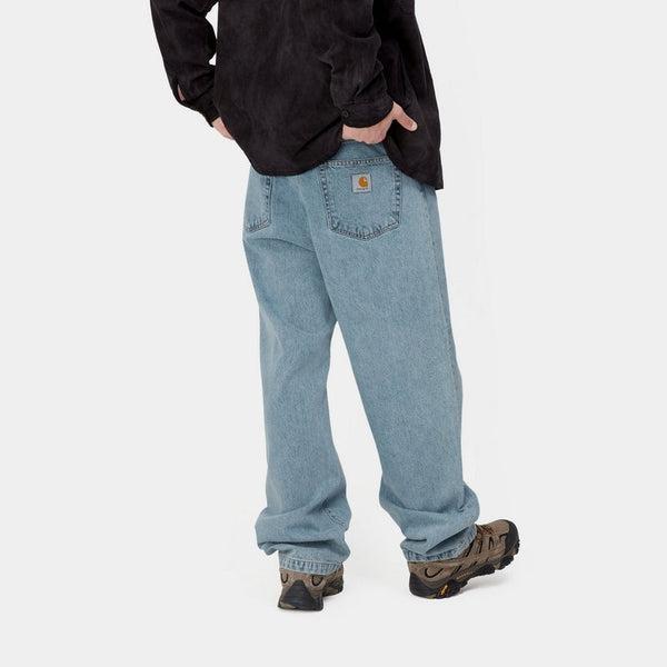 Carhartt WIP Landon Pant Blue Bleach Robertson Denim-Black Sheep Skate Shop