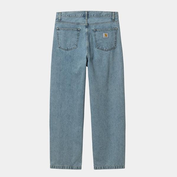 Carhartt WIP Landon Pant Blue Bleach Robertson Denim-Black Sheep Skate Shop