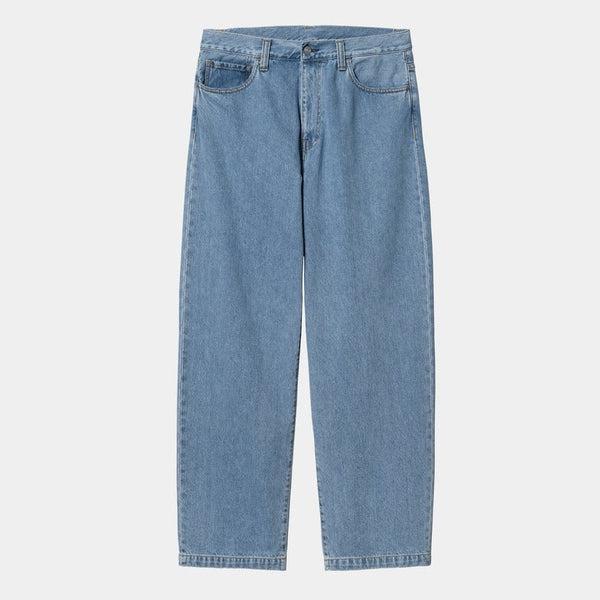 Carhartt WIP Landon Pant Blue Heavy Stone Wash Robertson Denim-Black Sheep Skate Shop