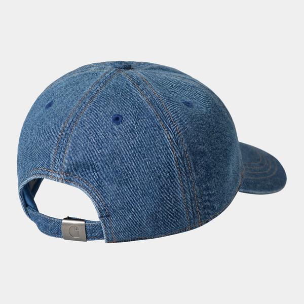 Carhartt WIP Lincoln Cap Blue Bleached-Black Sheep Skate Shop