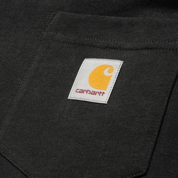 Carhartt WIP Long Sleeve Pocket T-Shirt Black-Black Sheep Skate Shop