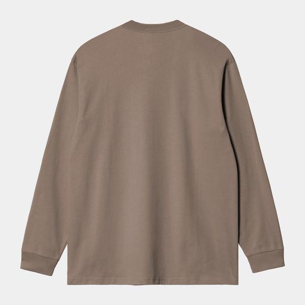 Carhartt WIP Long Sleeve Pocket T-Shirt Branch-Black Sheep Skate Shop