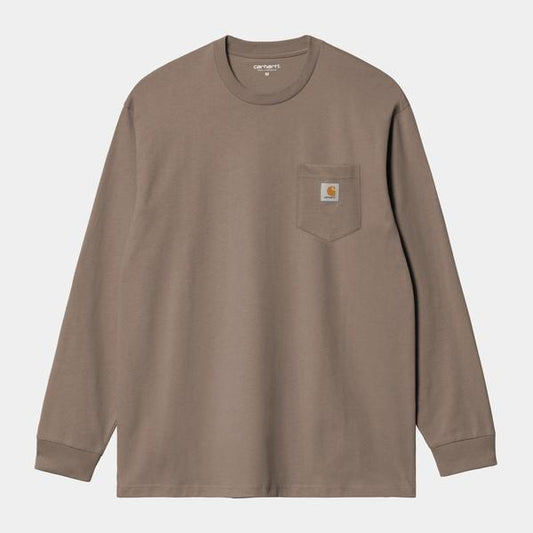 Carhartt WIP Long Sleeve Pocket T-Shirt Branch-Black Sheep Skate Shop