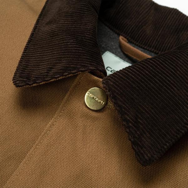 Carhartt WIP Michigan Chore Coat Hamilton Brown Tobacco-Black Sheep Skate Shop