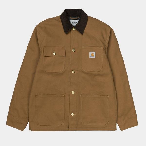 Carhartt WIP Michigan Chore Coat Hamilton Brown Tobacco-Black Sheep Skate Shop