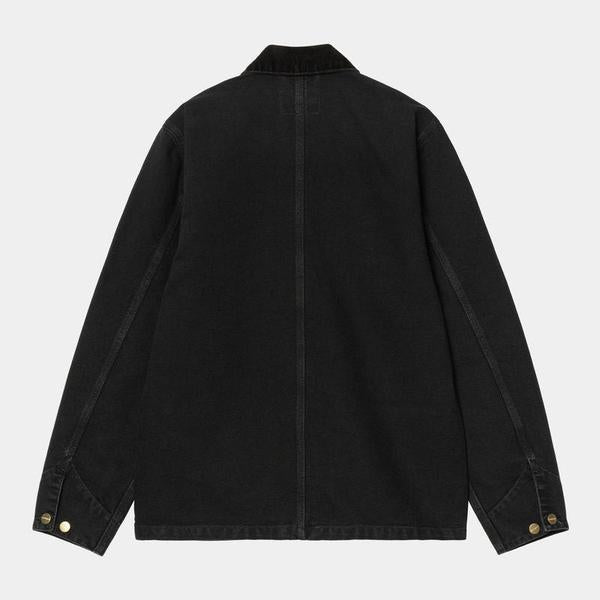 Carhartt WIP Michigan Coat Spring Stone Canvas Black - Black-Black Sheep Skate Shop