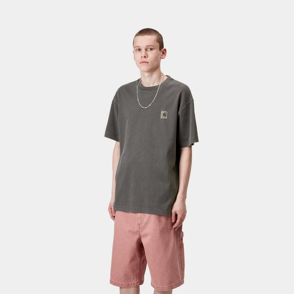 Carhartt WIP Nelson T-Shirt Graphite-Black Sheep Skate Shop