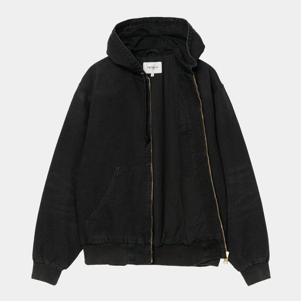 Carhartt WIP OG Active Jacket Spring Stone Canvas Black-Black Sheep Skate Shop