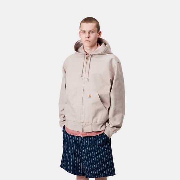 Carhartt WIP OG Active Jacket Spring Stone Canvas Dusky Beige-Black Sheep Skate Shop