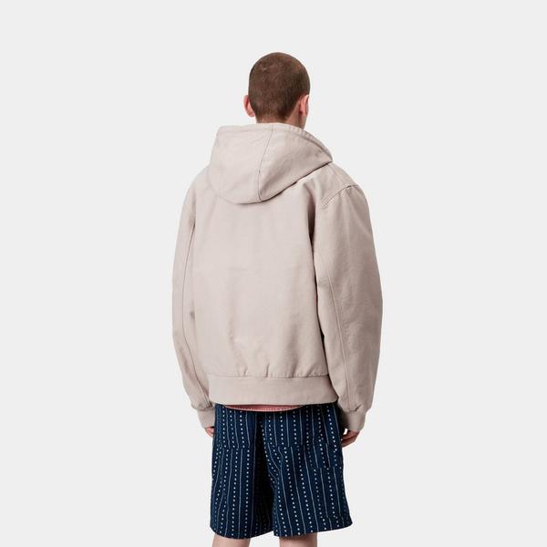 Carhartt WIP OG Active Jacket Spring Stone Canvas Dusky Beige-Black Sheep Skate Shop