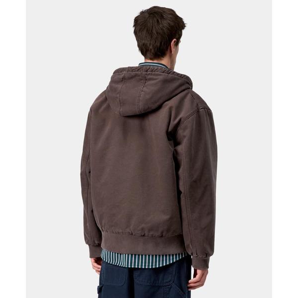 Carhartt WIP OG Active Jacket Winter Jacket Tobacco Stone Canvas-Black Sheep Skate Shop