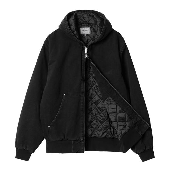 Carhartt WIP OG Active Rivet Jacket Black Stone Washed-Black Sheep Skate Shop