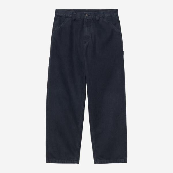 Carhartt WIP OG Single Knee Canvas Pant Deep Night Stone Washed-Black Sheep Skate Shop