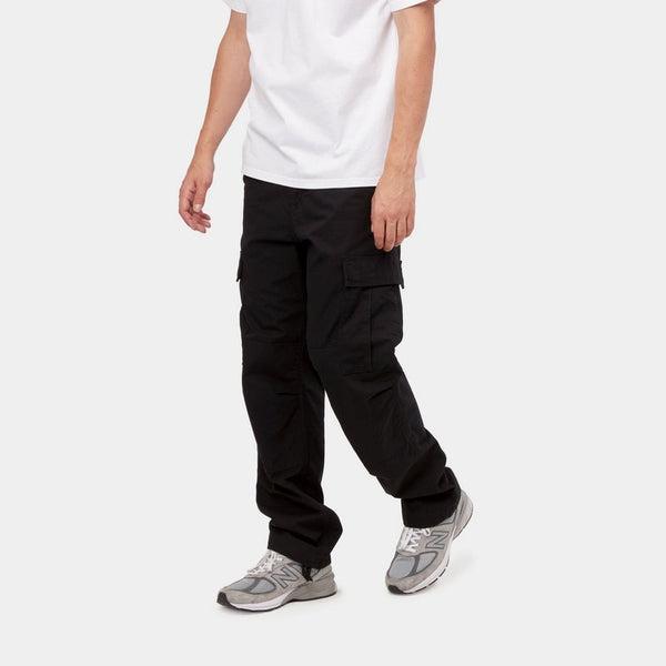 Carhartt WIP Regular Cargo Pant Black Columbia Ripstop-Black Sheep Skate Shop