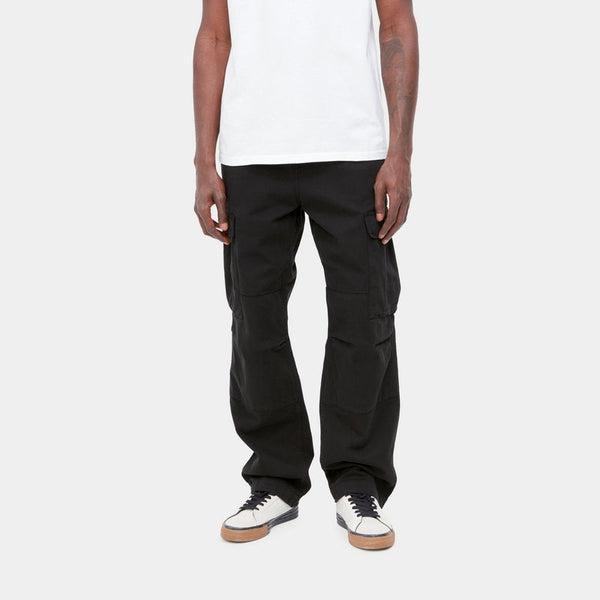 Carhartt WIP Regular Cargo Pant Black Garment Dyed Twill-Black Sheep Skate Shop