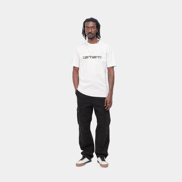 Carhartt WIP Regular Cargo Pant Black Garment Dyed Twill-Black Sheep Skate Shop