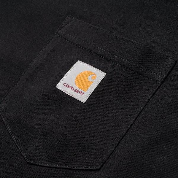 Carhartt WIP S/S Pocket T-Shirt Black-Black Sheep Skate Shop