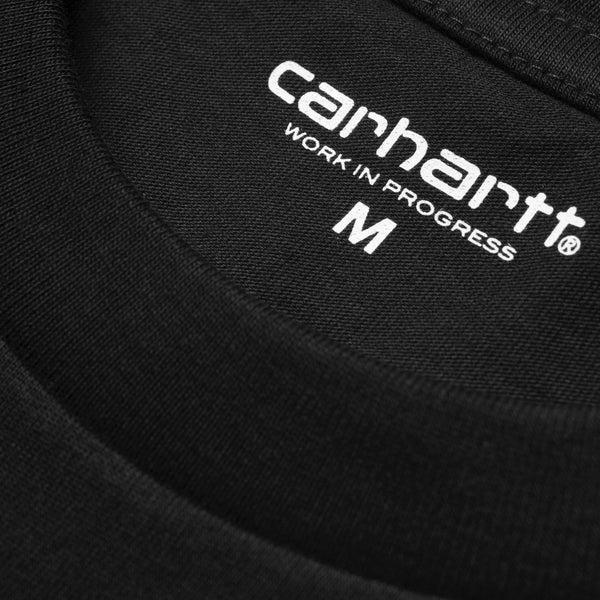 Carhartt WIP S/S Pocket T-Shirt Black-Black Sheep Skate Shop