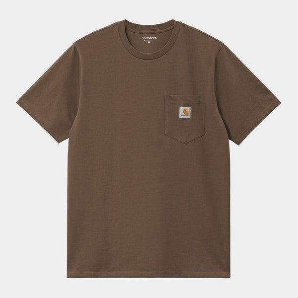 Carhartt WIP S/S Pocket T-Shirt Coconut-Black Sheep Skate Shop
