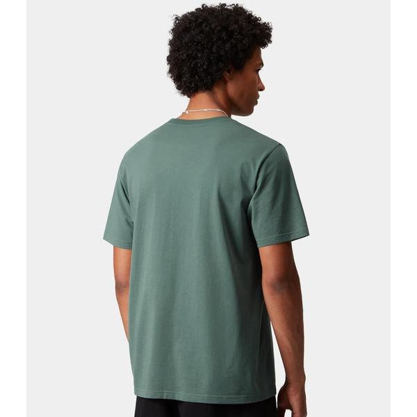 Carhartt WIP S/S Pocket T-Shirt Silver Pine-Black Sheep Skate Shop