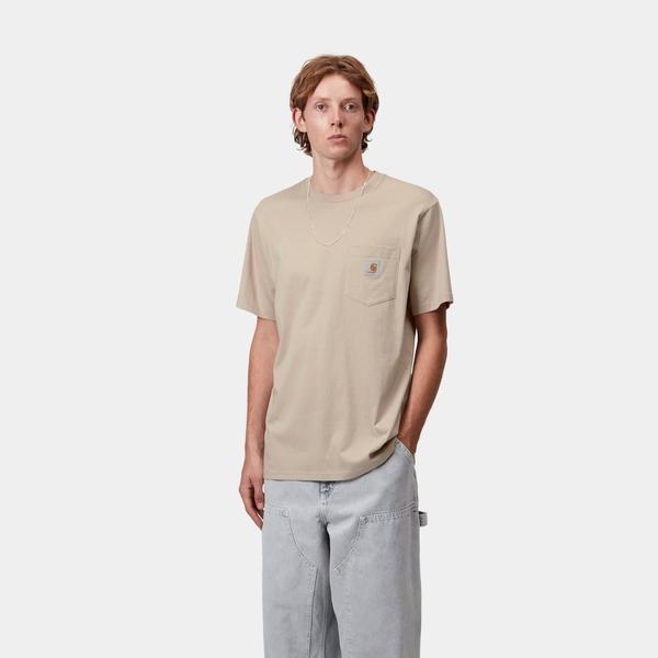 Carhartt WIP S/S Pocket T-Shirt Wall-Black Sheep Skate Shop