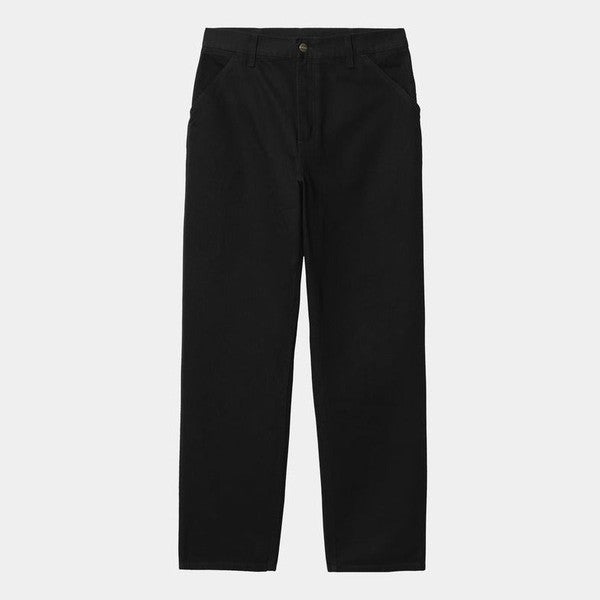 Carhartt WIP Simple Pant Dearborn Canvas Black Rinsed-Black Sheep Skate Shop