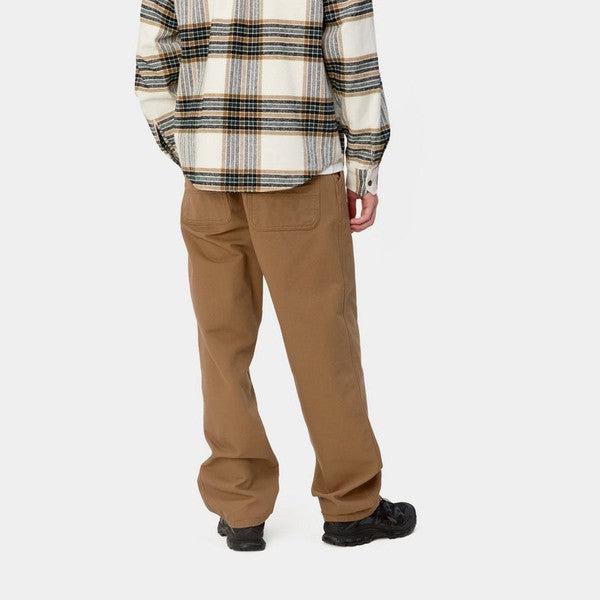 Carhartt WIP Simple Pant Dearborn Canvas Hamilton Brown-Black Sheep Skate Shop