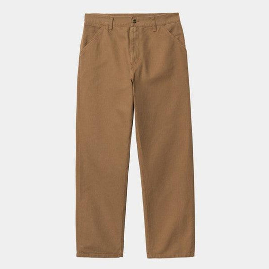 Carhartt WIP Simple Pant Dearborn Canvas Hamilton Brown-Black Sheep Skate Shop