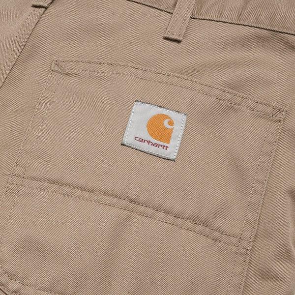 Carhartt WIP Simple Pant Leather Denison Twill-Black Sheep Skate Shop