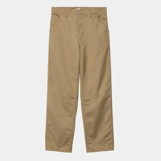 Carhartt WIP Simple Pant Leather Denison Twill-Black Sheep Skate Shop