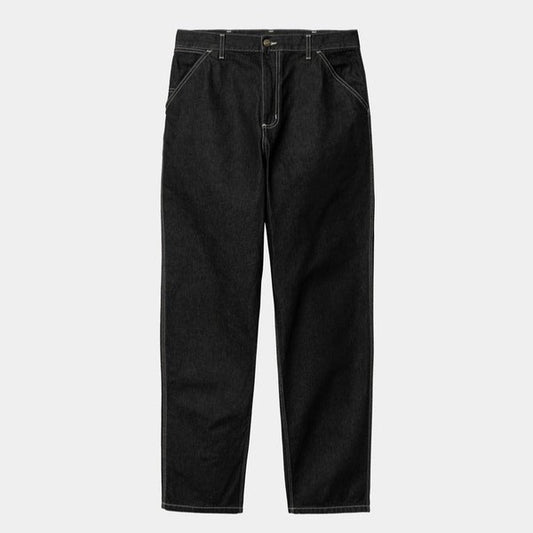 Carhartt WIP Simple Pant Norco Denim Black One Wash-Black Sheep Skate Shop