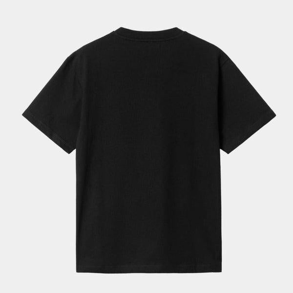 Carhartt WIP Women's Casey T-Shirt Black - Silver-Black Sheep Skate Shop