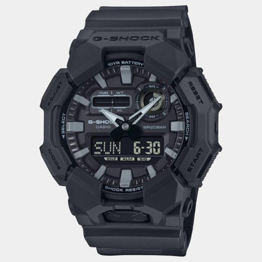 Casio G-Shock Analog - Digital Watch GA010-1A1 Black - Black-Black Sheep Skate Shop