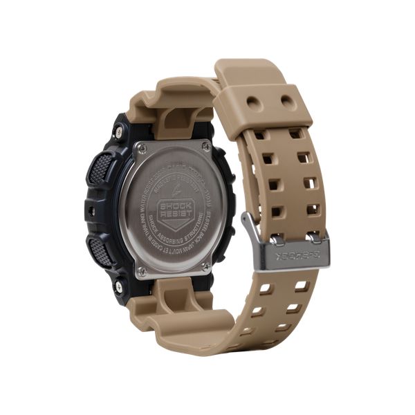 Casio G-Shock Analog - Digital Watch GA110TU-1A5 Black - Brown - Orange-Black Sheep Skate Shop