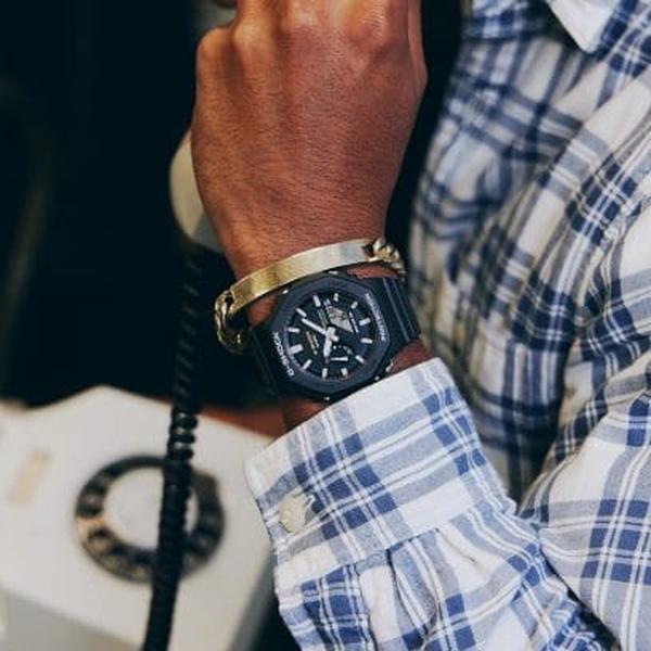 Casio G-Shock Analog-Digital Watch GA2100RL-1A Black - Red-Black Sheep Skate Shop