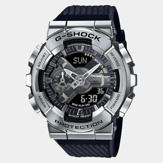 Casio G-Shock Analog G-Steel Watch GM110-1A-Black Sheep Skate Shop