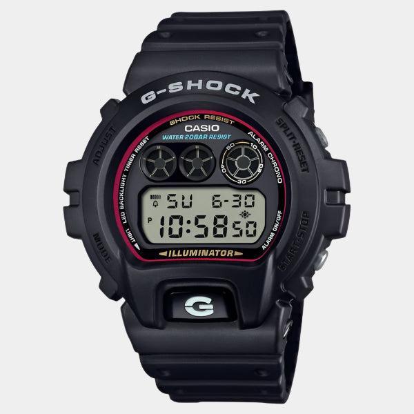 Casio G-Shock Digital Watch DW6900RL-1 Black - Red - Blue-Black Sheep Skate Shop