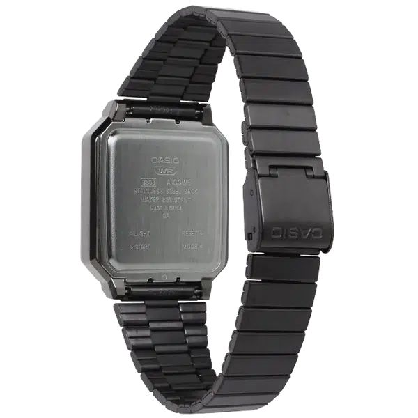 Casio Vintage Collection Digital Watch A100WEGG-1AVT Gunmetal-Black Sheep Skate Shop