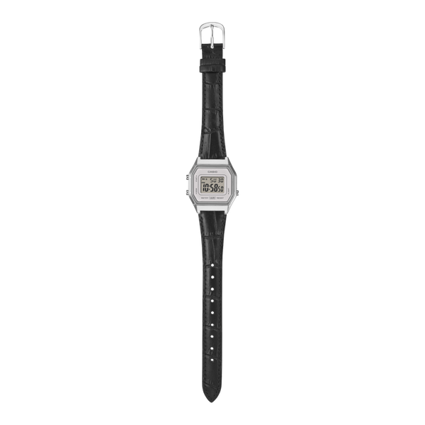 Casio Vintage Collection Digital Watch Small LA680WEL-1 Silver - Black-Black Sheep Skate Shop