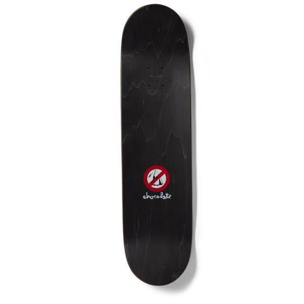 Chocolate Skateboards Erik Herrera White Lines Deck 8.375"-Black Sheep Skate Shop