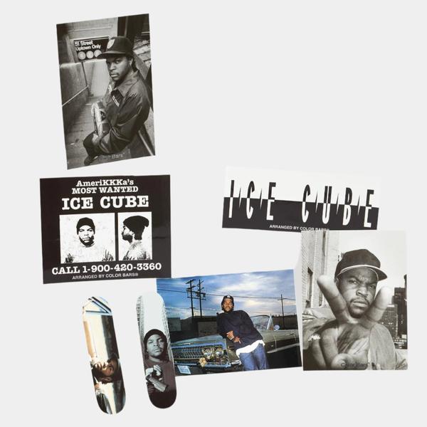 Color Bars x Ice Cube Sticker Pack-Black Sheep Skate Shop