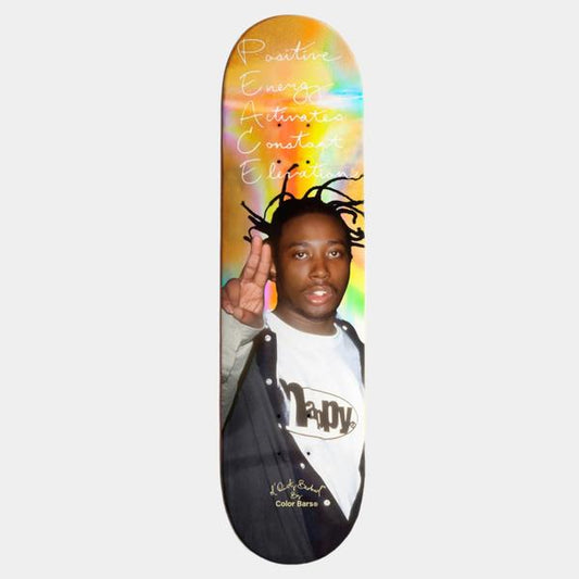 Color Bars x Ol' Dirty Bastard ODB P.E.A.C.E. Skateboard Deck 8.25"-Black Sheep Skate Shop