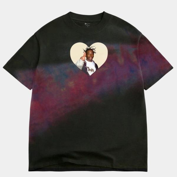 Color Bars x Ol' Dirty Bastard ODB P.E.A.C.E. T-Shirt Tie Dye-Black Sheep Skate Shop
