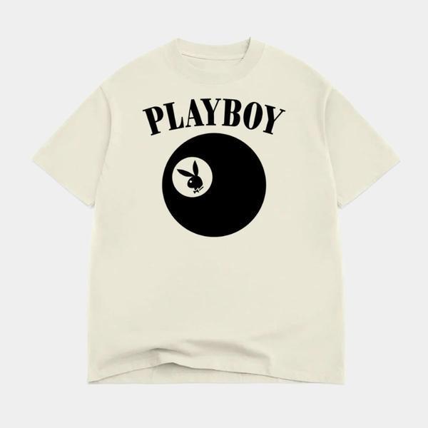 Color Bars x Playboy Billiards T-Shirt Off White-Black Sheep Skate Shop