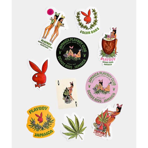 Color Bars x Playboy Sticker Pack-Black Sheep Skate Shop